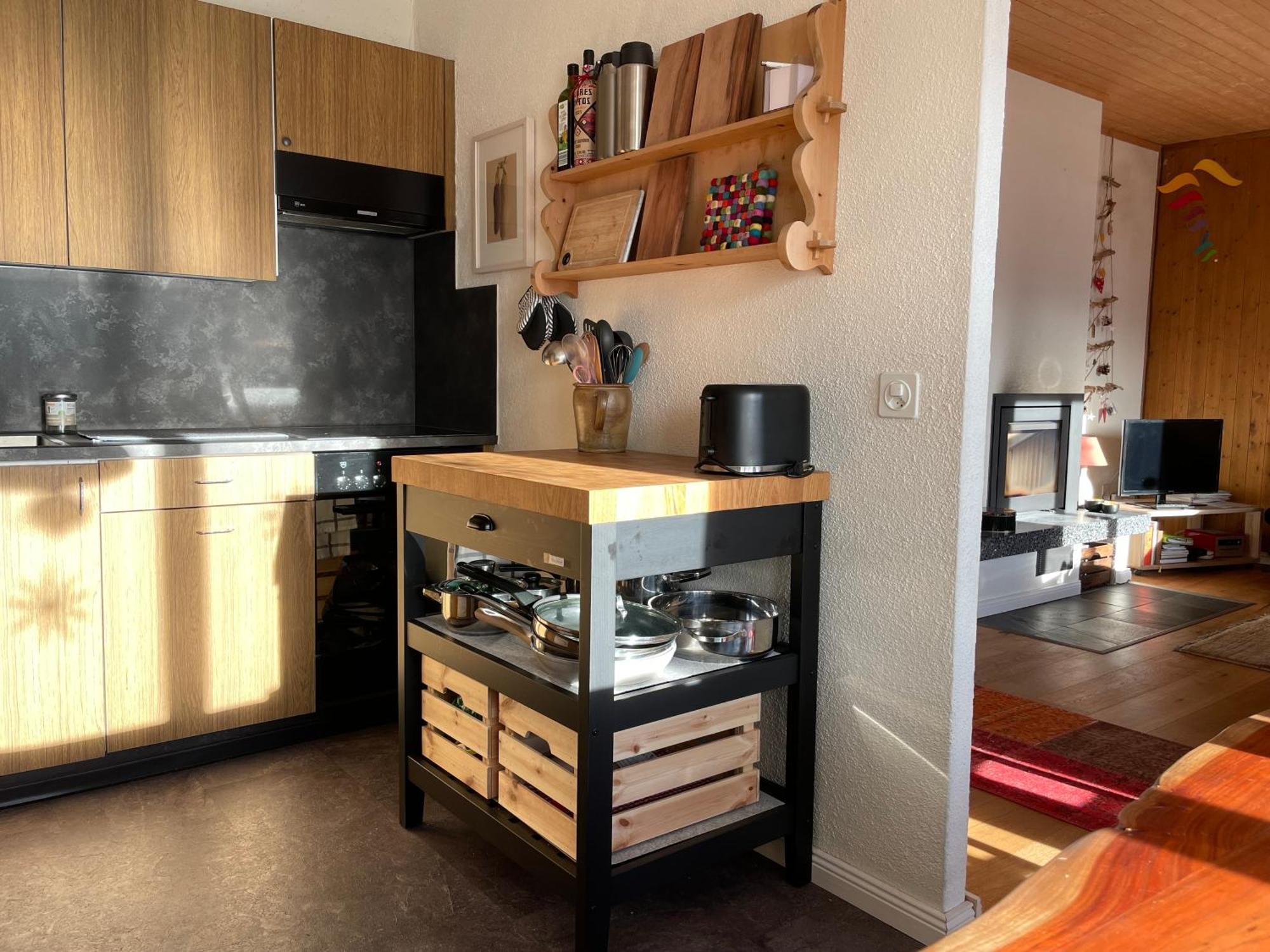 Ferienwohnung Lescha C2C Sarn Exterior foto